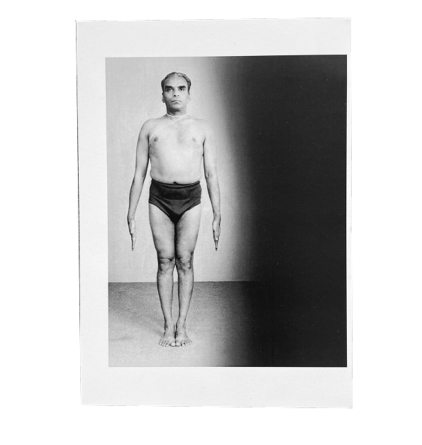 B.K.S. Iyengar in Tadasana pose